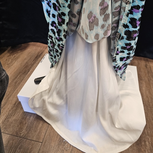 Animal print, maxi, dress, wedding, formal, party, prom, senior ball, colorful - Picture 9 of 12